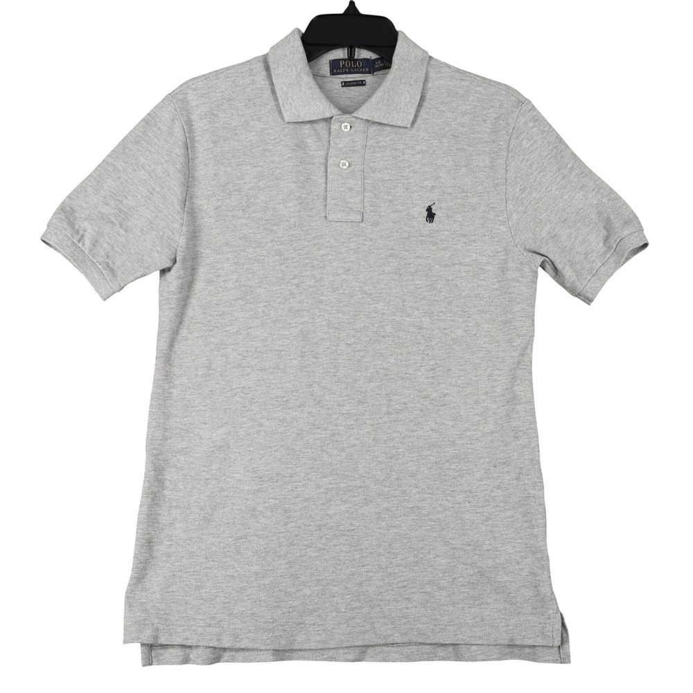 Polo Ralph Lauren Classic Fit Polo Shirt Boys L 14-16 Pony School Uniform